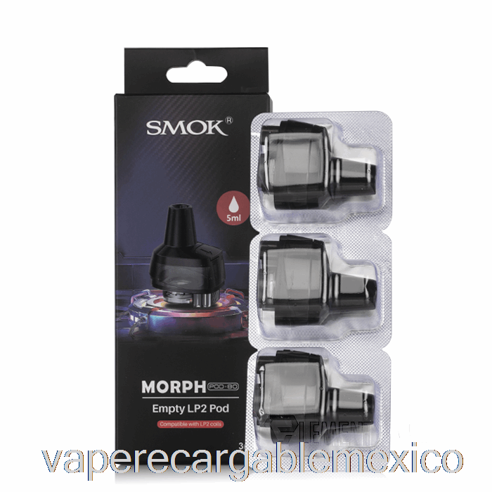 Vape Recargable Smok Morph Pod-80 Cápsulas De Repuesto [lp2] 5ml Morph-80 Cápsulas